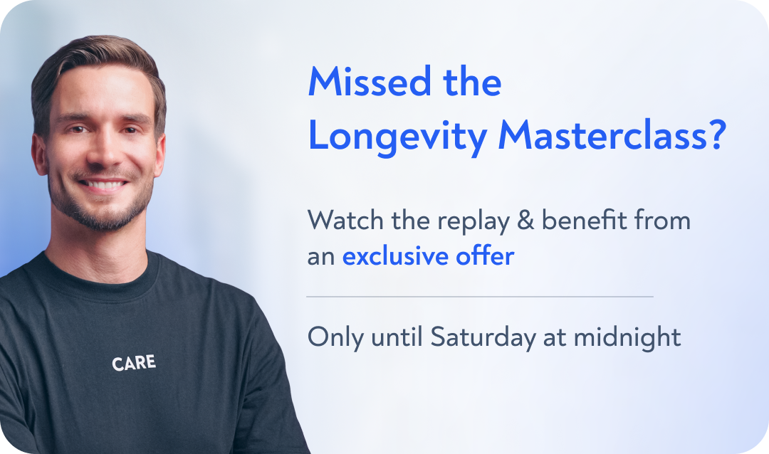 Longevity Masterclass Replay