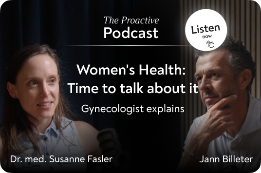 The Proactive Podcast – Women’s Health: Time to talk about it